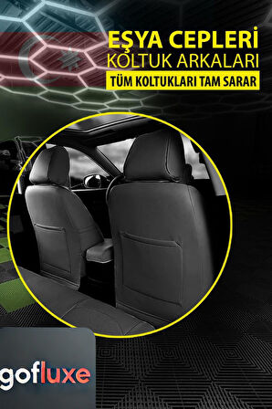 Fiat Seicento (1997–2010) Uyumlu Füme Gofluxe Serisi Serisi Dokuma
