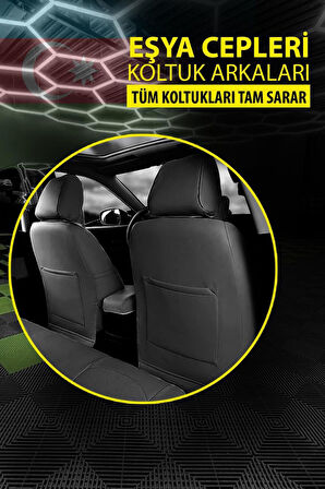 Renault Brodway Sedan 1981-1999 Uyumlu Siyah Hera Drive Serisi Dokuma