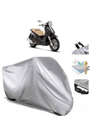 Piaggio Beverly 500 Motosiklet Brandası Arka Çanta Uyumlu (bağlantı Tokalı)