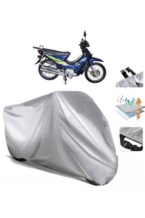 Çelik Motor Xgj 100-7 Motosiklet Brandası Arka Çanta Uyumlu (bağlantı Tokalı)