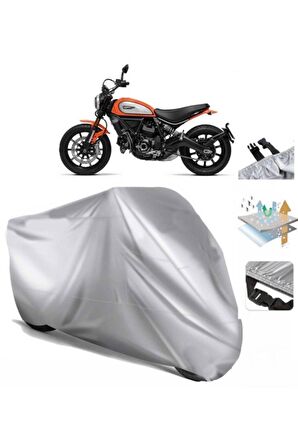 Ducati Scrambler Icon Motosiklet Brandası Motor Branda (bağlantı Tokalı)