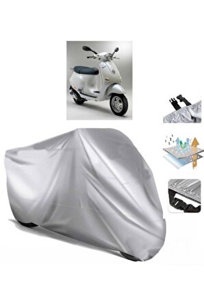 Vespa Et 4 Motosiklet Brandası Motor Branda (bağlantı Tokalı)