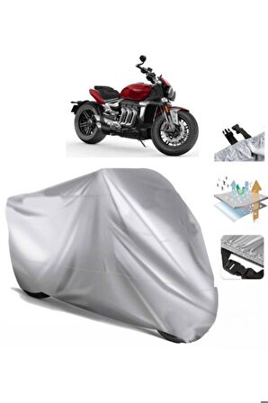 Triumph Rocket 3 R Motosiklet Brandası Motor Branda (bağlantı Tokalı)