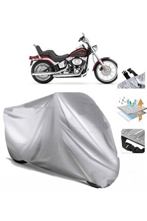 Softail Custom Fxstc Motosiklet Brandası Motor Branda (bağlantı Tokalı)