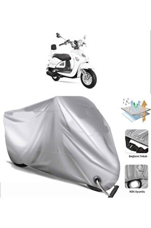Yuki Zn-100t-e5 Legend Motosiklet Brandası Motor Branda (bağlantı Tokalı)