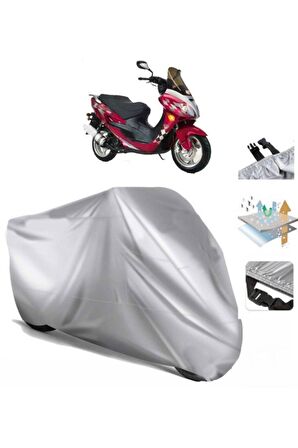 Kanuni Storm 150 Motosiklet Brandası Motor Branda (bağlantı Tokalı)