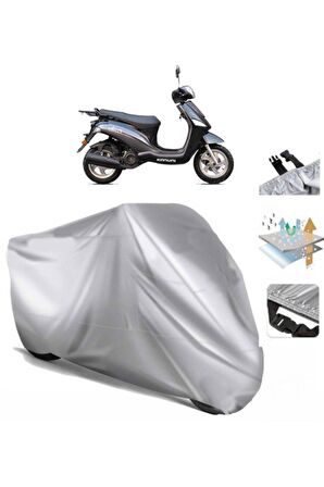Kanuni Wiki 125i Motosiklet Brandası Motor Branda (bağlantı Tokalı)
