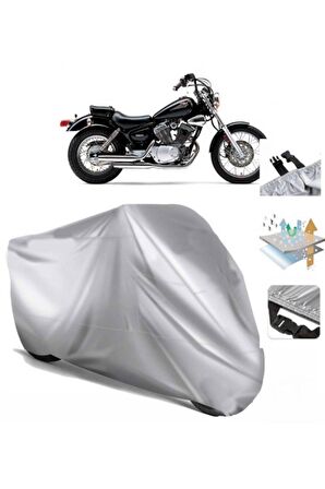 Yamaha Virago Xv 535 Motosiklet Brandası Motor Branda (bağlantı Tokalı)