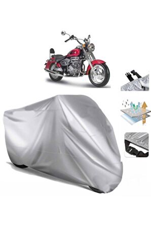 Kanuni Caracal 200 Motosiklet Brandası Motor Branda (bağlantı Tokalı)