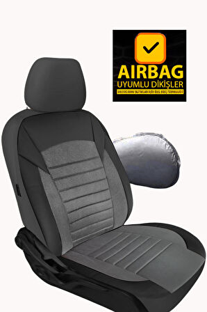 Honda Jazz Aracınıza Uyumlu Meyra Serisi Tay Tüyü Deri Detay Taba