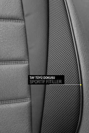 Seat Leon Hatchback 2013  Aracınıza Uyumlu Füme Serin Serisi Tay Tüyü