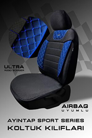 Ayıntap Sport Seri Modüler Oto Koltuk Kılıfı Seti Esnek Uyum Ve Dayanıklı Tasarım