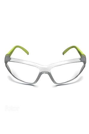 Spor Gözlüğü UV400 Korumalı Şeffaf Lens Darbeye Dayanıklı Hafif Kaymaz Saplı Bisiklet Koşu Gözlüğü