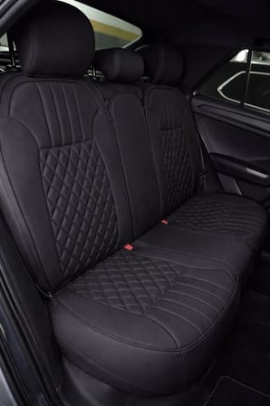 Skoda Octavia 2004 ve Sonrası Uyumlu Zerafet Serisi Siyah Gri 5'li Ortopedik Koltuk Minderi