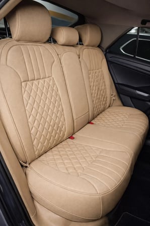 Nissan Juke 2010 ve Sonrası Uyumlu Zerafet Serisi Bej 5'li Ortopedik Koltuk Minderi