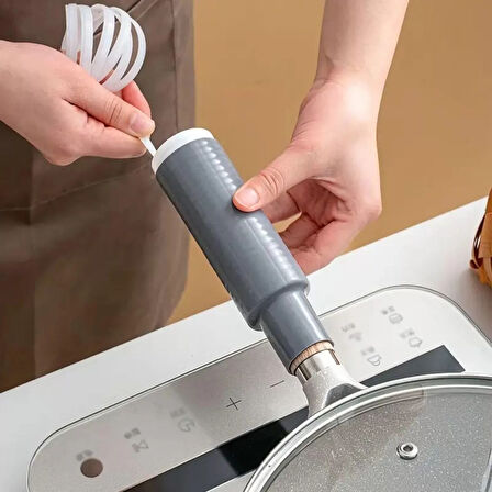 Isıya Dayanıklı Silikon Kauçuk Tencere,kapı Tutma Kılıfı Kendinden Küçülen,her Sapa Uyumlu Tava Kulp Yalıtımı 12-15 Cm