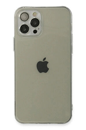 iPhone 12 Pro Kılıf Fly Lens Silikon - Şeffaf
