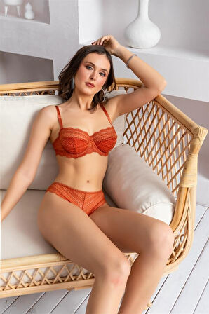 Sütyen Külot Takım Kiremit (brf31801)