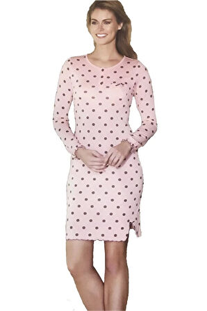 Kadınlar İçin Zakkum Puanlı Gecelik Genç, Yetişkin Kod 21802