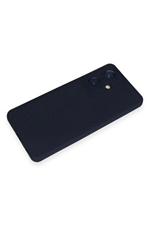 Vivo Y27 Kılıf Nano içi Kadife Silikon - Lacivert