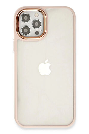 iPhone 12 Pro Max Kılıf Dora Kapak - Pudra