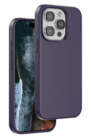 Venco iPhone 14 Pro Max Home Magsafe Kapak - Derin Mor