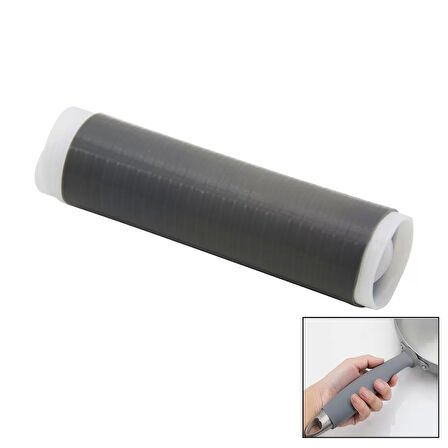 Yanmaz - Yıpratmaz   Tava - Çok Amaçlı   Silikon  Sap Tutacak Kılıfı  Pratik Montaj Aparatlı