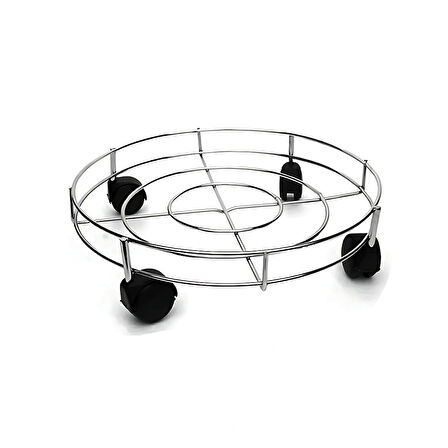 Krom Metal Tüp Çek - Damacana Altlık