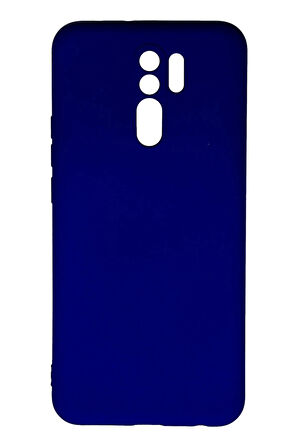 Xiaomi Uyumlu Redmi 9 Kılıf Nano içi Kadife Silikon - Lacivert