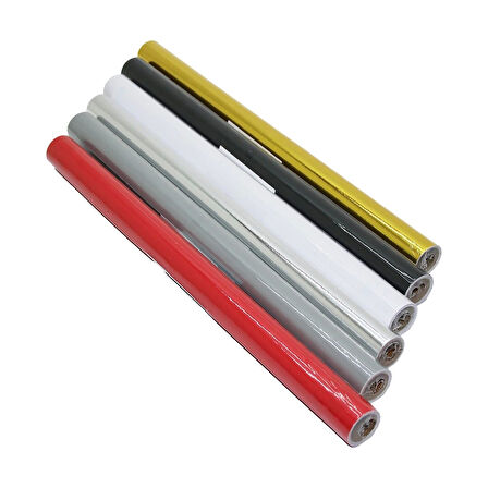 Renkli Yapışkanlı Folyo Duvar Kağıt 2mtx45cm