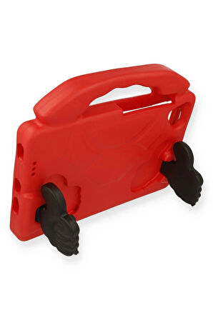 Samsung Uyumlu Galaxy X200 Tab A8 10.5 Kılıf Like Stantlı Tablet Silikon - Kırmızı