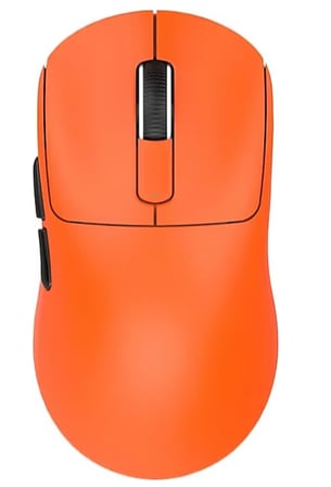 3 Modlu Kablosuz Oyun Mouse Type-C Şarjlı Bluetooth 2.4GHz Dual Mode 6400 DPI Ultra S203 turuncu