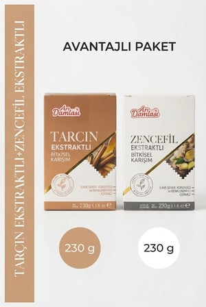 Arı Damlası 2'li Macun Setleri –Zencefil Ekstraktlı-Tarçın İçerikli Macun
