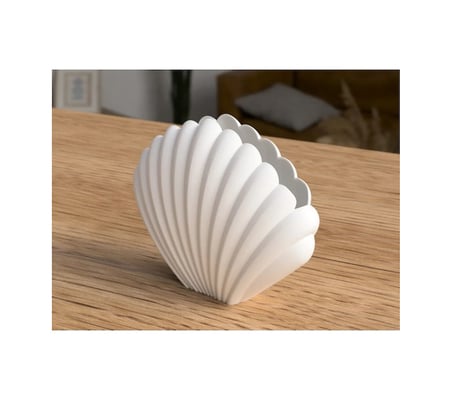 3d Deniz Kabuğu Vazo Modern Dekoratif Obje Estetik Ve Şık Tasarım