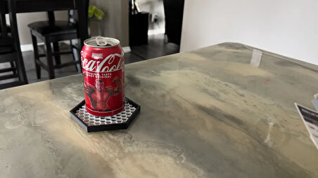 3D BASIM ALTIGEN İÇECEK ALTLIĞI