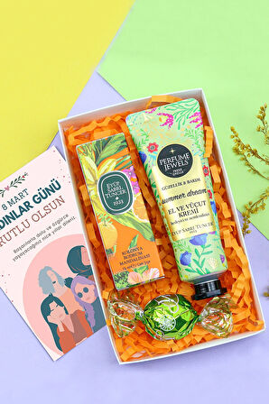 Eyüp Sabri Tuncer Mini Kolonya & Eyüp Sabri Tuncer El ve Vücut Kremi & Lavi Çikolata Hediye Seti