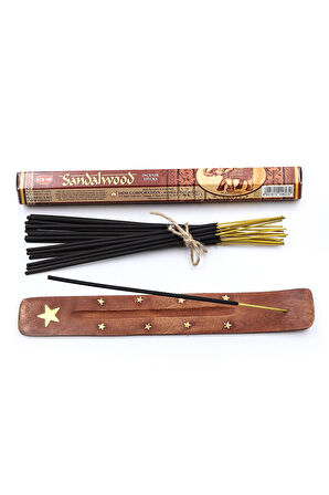 Siyah Metal Kutulu Mum & Fincan & Çubuk Tütsü  Seti