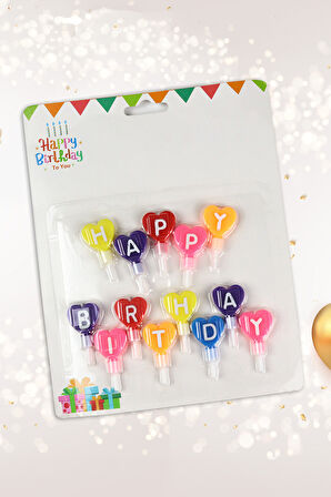 Bithday Tasarımlı T Kupa & Ayıcık Anahtarlık & Happy Birthday Mum Hediye Seti