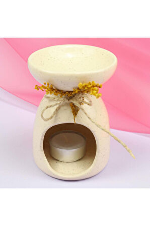 Türk Kahvesi Fincanı & Buhurdanlık & Buhurdanlık Esansı & Anahtarlık & Mum Hediye Seti