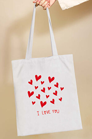 Kırmızı 500ml Termos & Kırmızı Çerçeve & Bez Çanta & Kırmızı Kupa & Kalp Mum & Love Ayıcık Seti