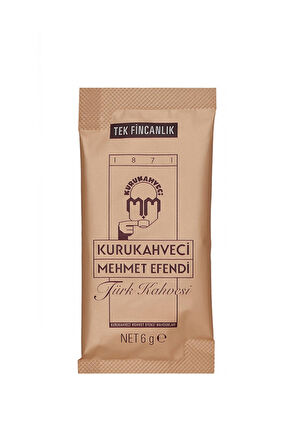 Turuncu Türk Kahvesi Fincanı & Tek İçimlik Türk Kahvesi & Kahve Yanı Su Kadehi Hediye Seti