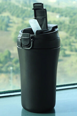 400ml Pipetli Çelik Termos