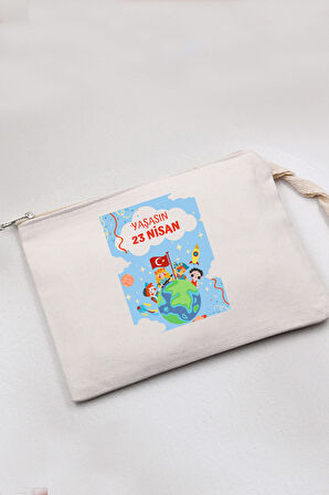 Bez El Çantası & Türkiye Harita Yapbozu & Çikolata & 12'li Boya Kalemi Hediye Seti