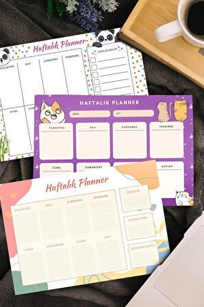 Kupa & Mouse Pad & Kar Küresi & Instagram Çerçeve & Planner Hediye Seti