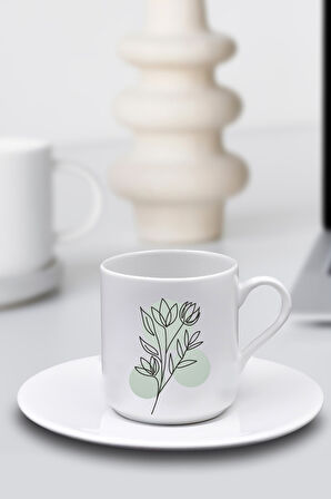 Tasarım Fincan & Siyah Kadın Çanta & Şal Hediye Seti