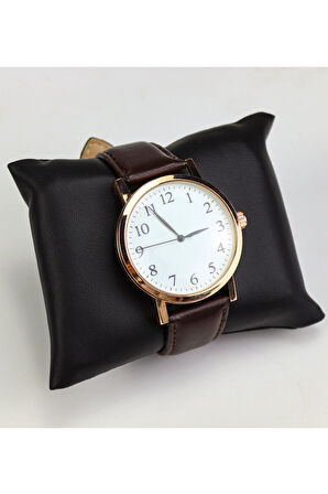 Babalar Gününe Özel Siyah Suni Deri Cüzdan & Kartlık & Anahtarlık & Erkek Kol Saati Hediye Seti