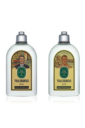 Babalar Gününe Özel Kulplu 280 ML Çelik Termos & Tıraş Kolonyası Hediye Seti