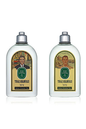 Özel Kulplu 280 ml Çelik Termos & Tıraş Kolonyası Hediye Seti