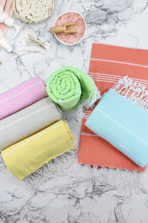 Bez El Çantası & Thalia LipBalm-Thalia Sabun & Peştemal & Su Geçirmez Telefon Kılıfı Hediye Seti