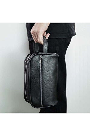 Erkek Roll-on Deodorant & Erkek El Çantası & Tıraş Kolonyası & Tıraş Köpüğü Hediye Seti